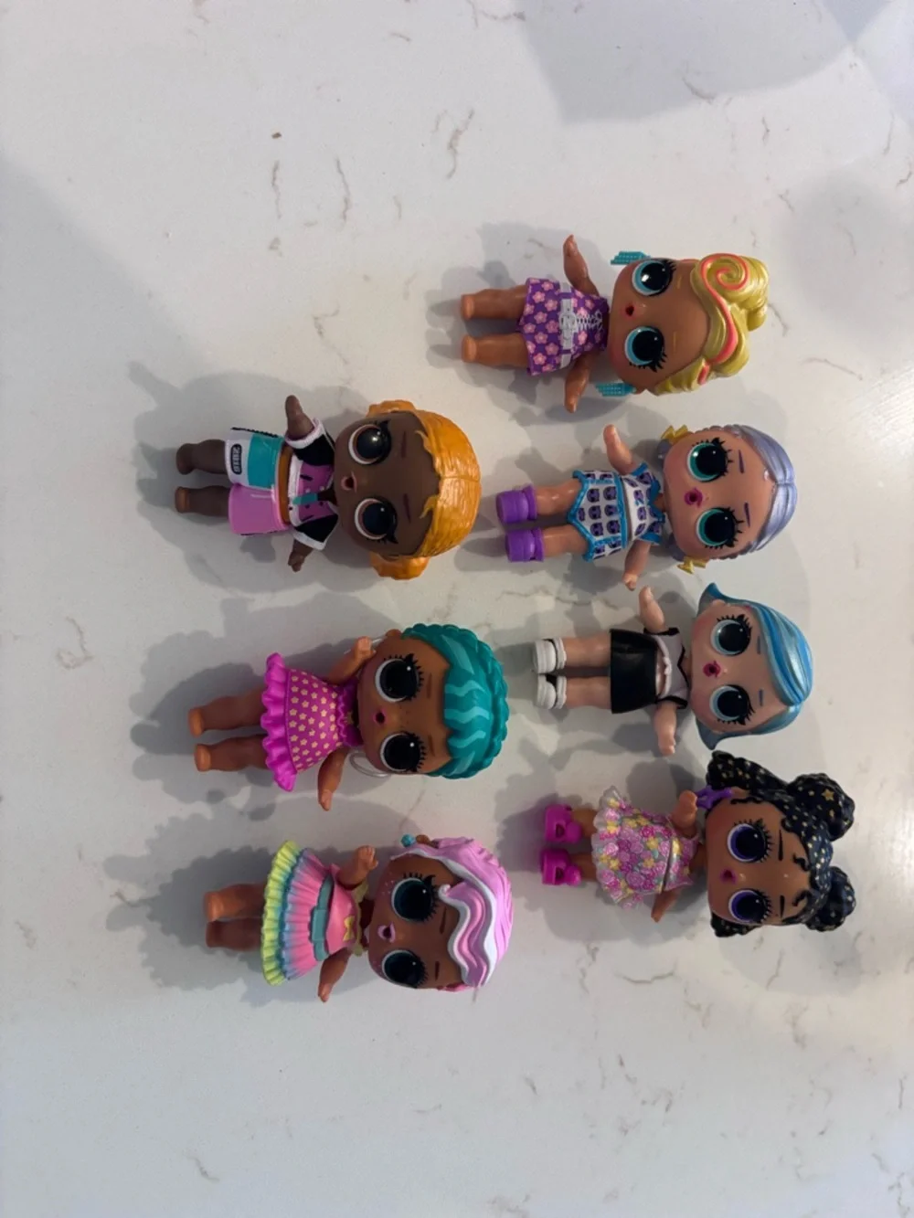 L.O.L. Surprise! Mini Dolls Assorted Bright Hair Colors (8-Pack)